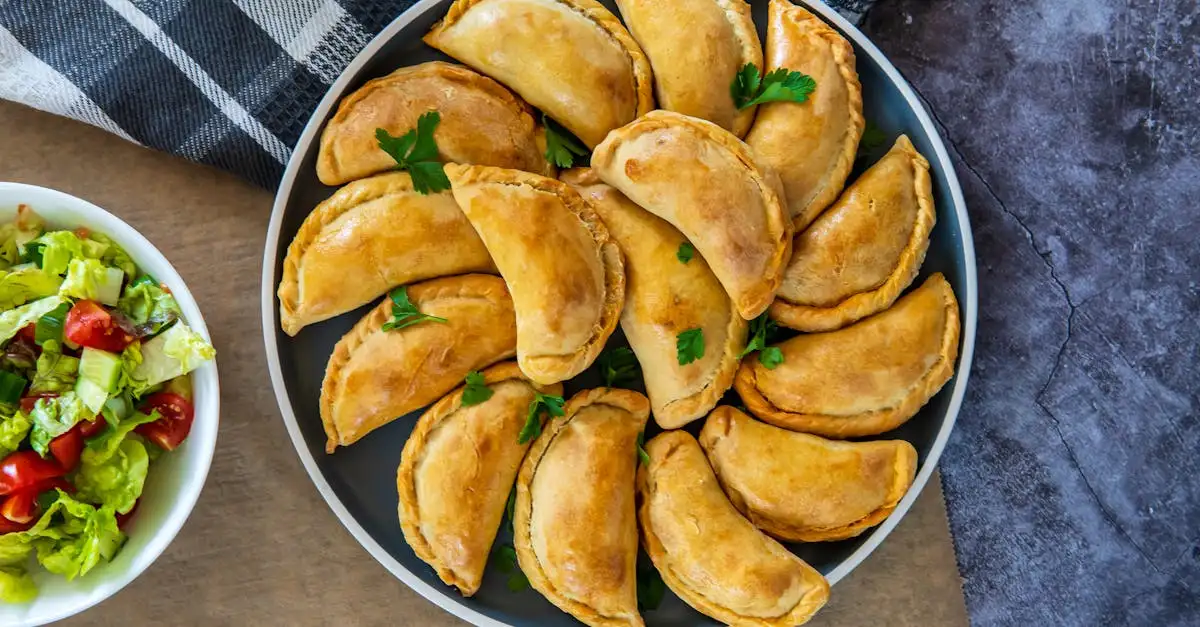 Heerlijke vegetarische empanadas proberen en bestellen